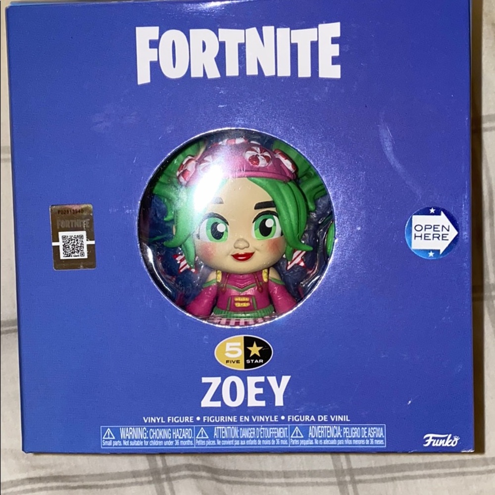 Funko 5 Star Vinyl Figure - Fortnite S1 - ZOEY